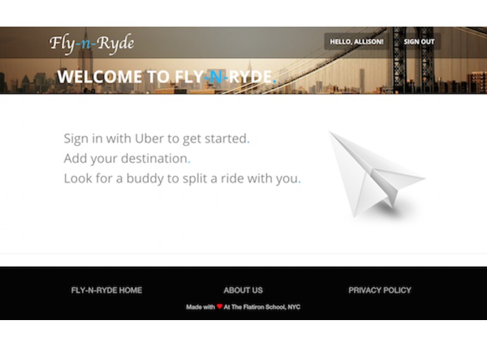 fly-and-ryde – screenshot 1