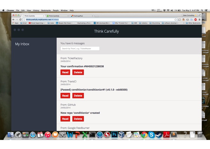 Think Carefully – screenshot 1