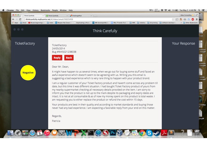 Think Carefully – screenshot 4