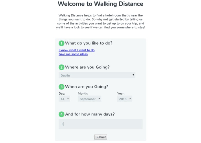 Walking Distance – screenshot 2