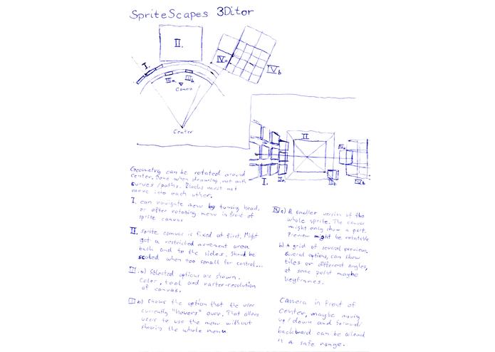 SpriteScapes 3Ditor – screenshot 1