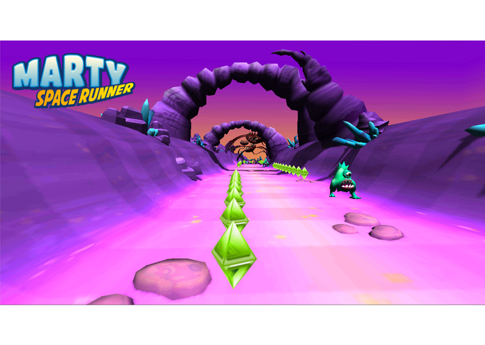 Marty Space Runner – screenshot 2