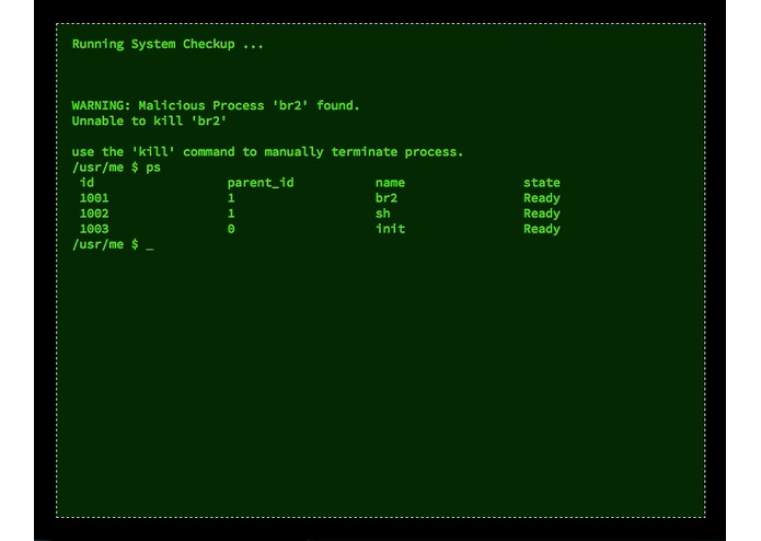 Process – screenshot 1