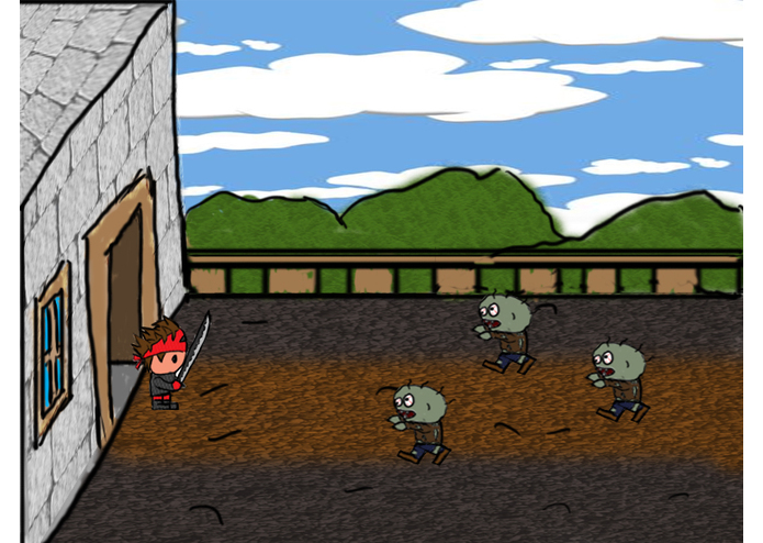 zombie slash – screenshot 1