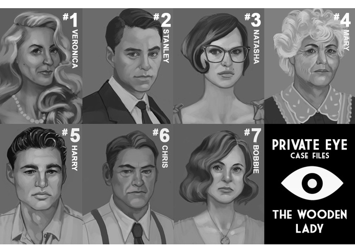 Private Eye - Case Files: The Wooden Lady – screenshot 1
