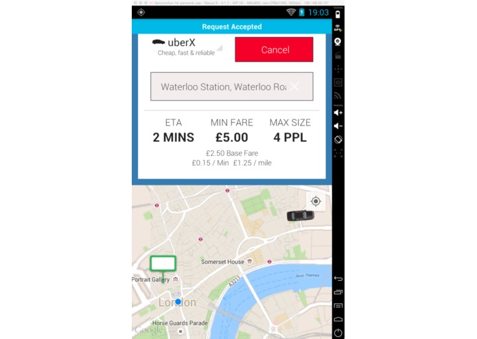 Park & Uber – screenshot 1