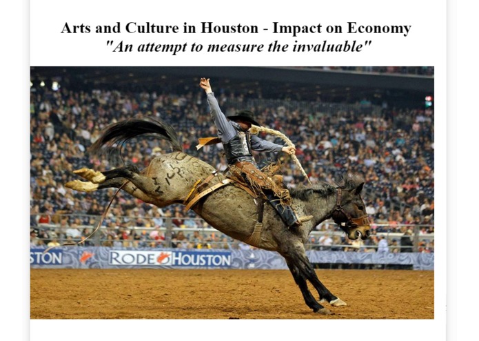 Economic impact of  Arts and Culture in Houston – screenshot 1