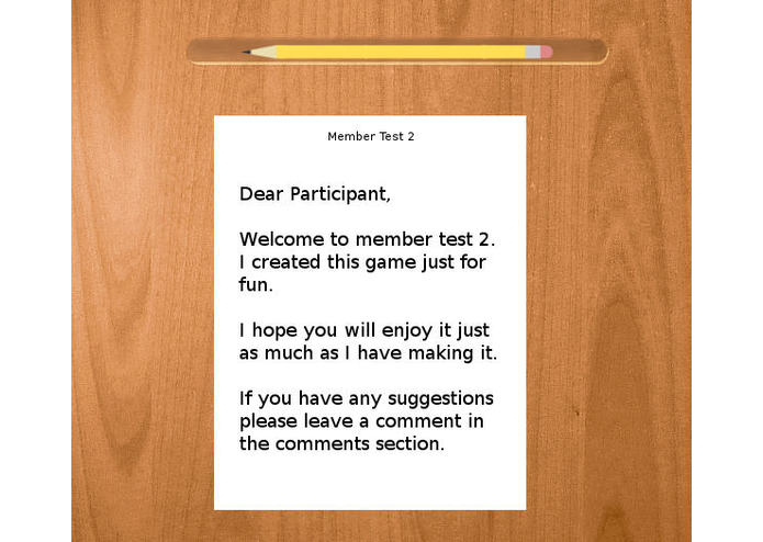 Member Test 2 – screenshot 3