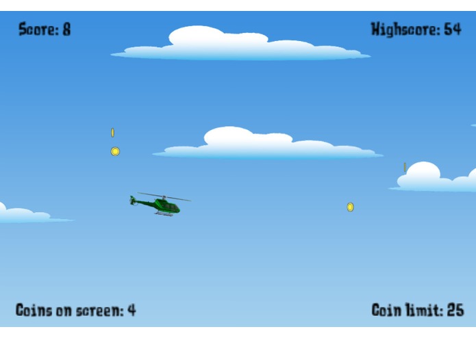 Helicopter vs Coins – screenshot 1