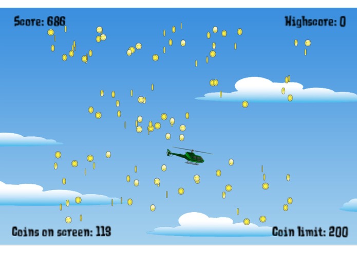Helicopter vs Coins – screenshot 2