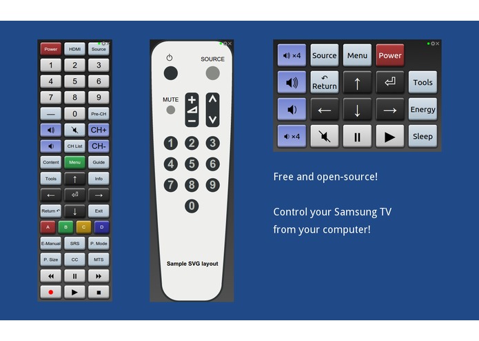 crx-ss-tv-remote – screenshot 1