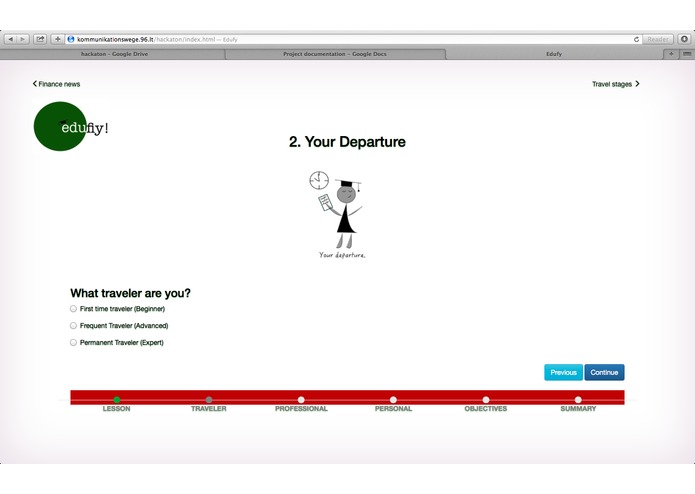 edufiy - Educating Financial Travelersa – screenshot 2