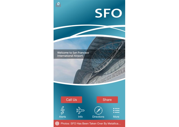 The SFO App – screenshot 2
