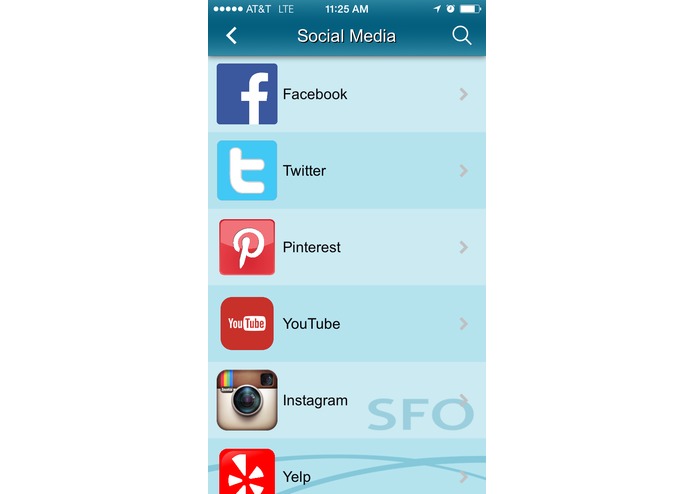 The SFO App – screenshot 8