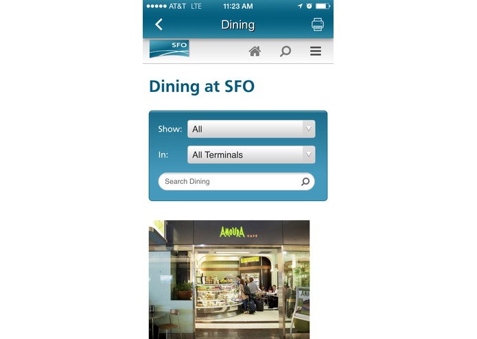 The SFO App – screenshot 14