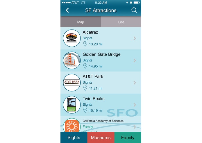 The SFO App – screenshot 15