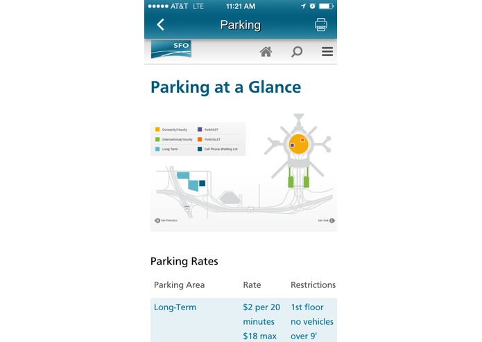 The SFO App – screenshot 19