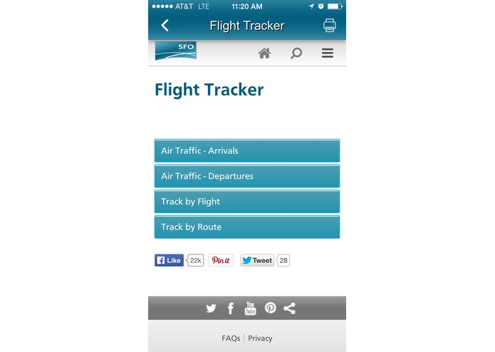 The SFO App – screenshot 23