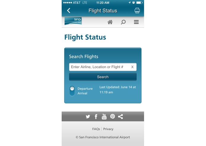 The SFO App – screenshot 24