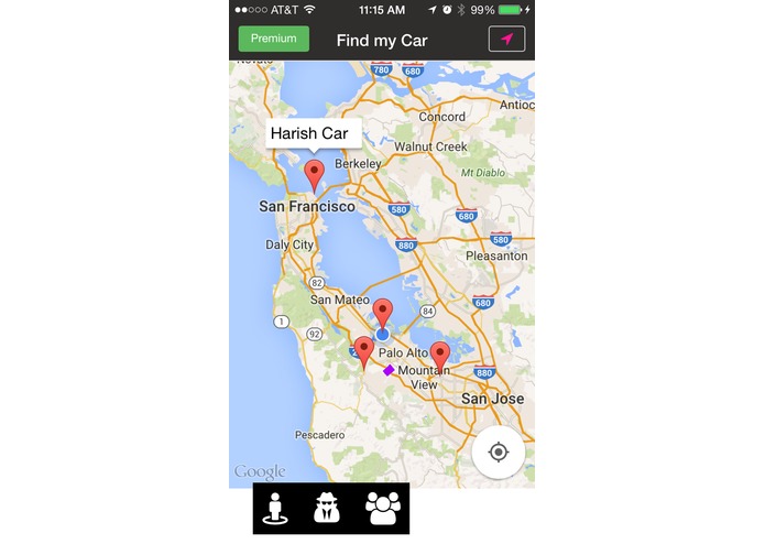 FindMyCar – screenshot 1