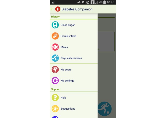 Diabetes Companion – screenshot 1
