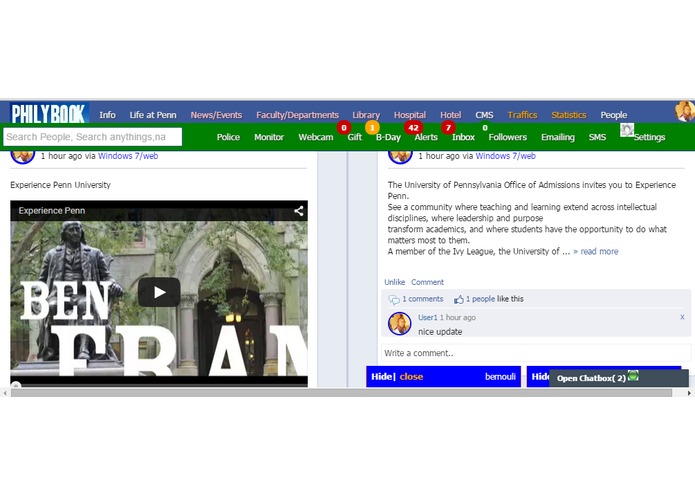 PhilyBook – screenshot 2