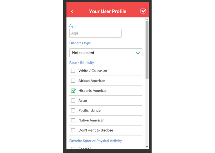 Open Diabetes Network for young adults with type 2 diabetes – screenshot 5