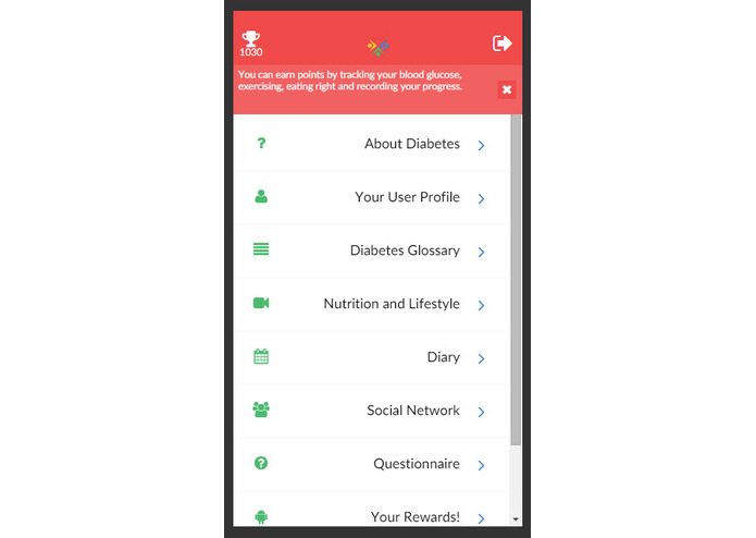 Open Diabetes Network for young adults with type 2 diabetes – screenshot 6