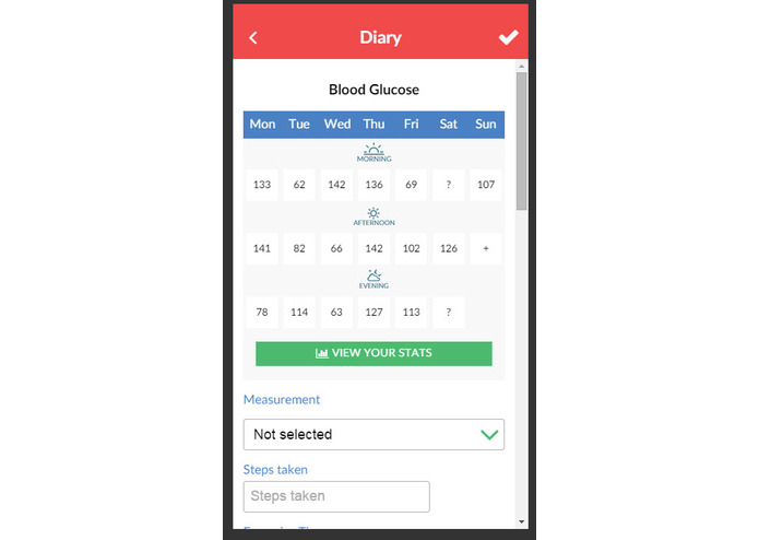 Open Diabetes Network for young adults with type 2 diabetes – screenshot 7