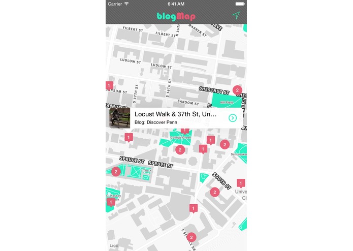 blogMap | Philadelphia – screenshot 3
