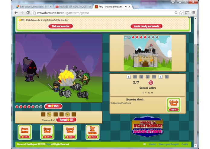 Heroes of Healthquest: Sugar Storm – screenshot 3