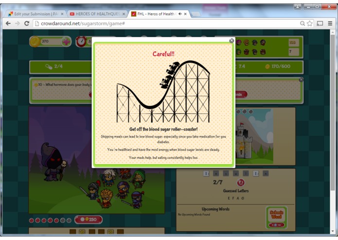 Heroes of Healthquest: Sugar Storm – screenshot 4