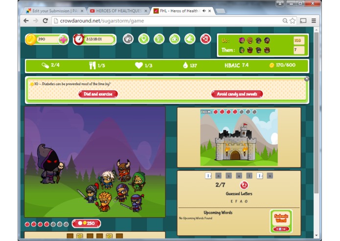 Heroes of Healthquest: Sugar Storm – screenshot 5