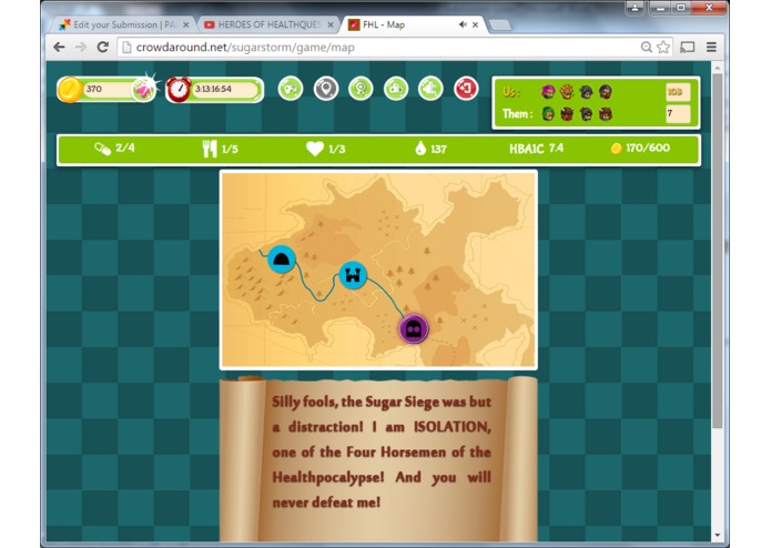 Heroes of Healthquest: Sugar Storm – screenshot 6