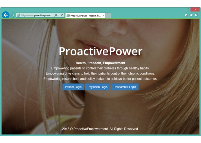 Diabetes ProactivePower App and Framework  – screenshot 1