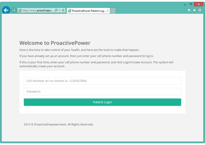 Diabetes ProactivePower App and Framework  – screenshot 2