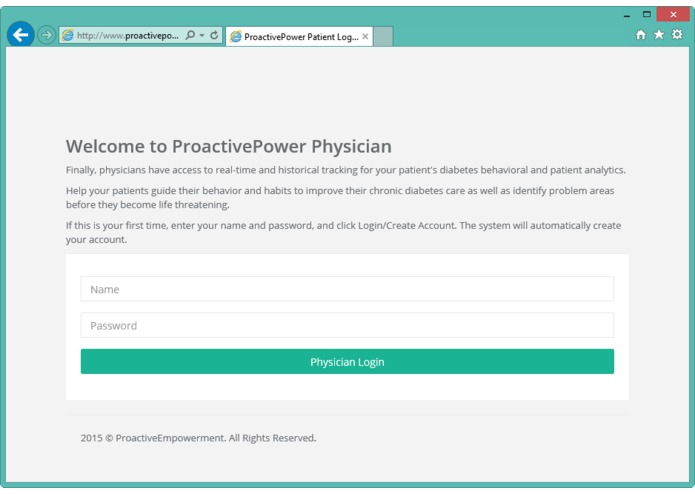 Diabetes ProactivePower App and Framework  – screenshot 3