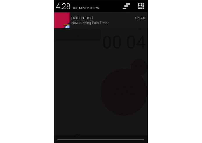 Labor pain Timer – screenshot 7