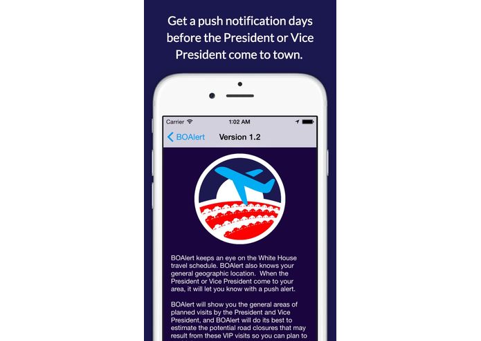 BOAlert – screenshot 1