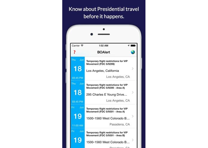 BOAlert – screenshot 2
