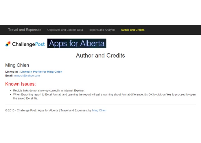 Alberta Public Disclosure of Travel and Expenses examine expenses and receipts – screenshot 11