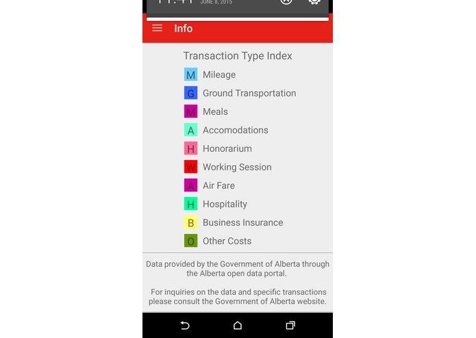 Accountable Alberta – screenshot 6