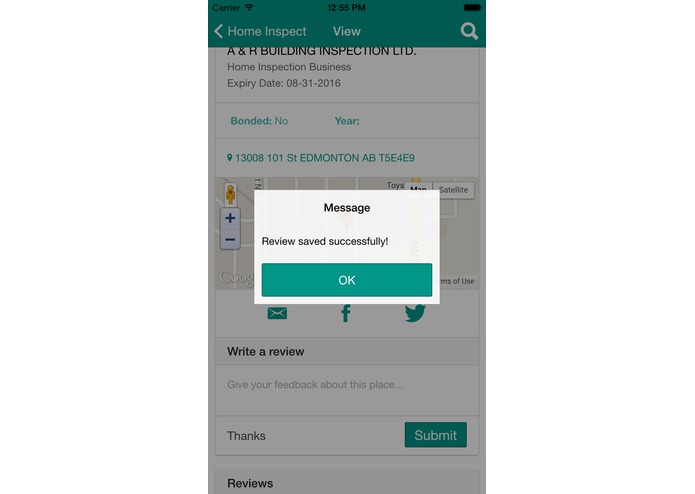 Alberta BIZ – screenshot 2