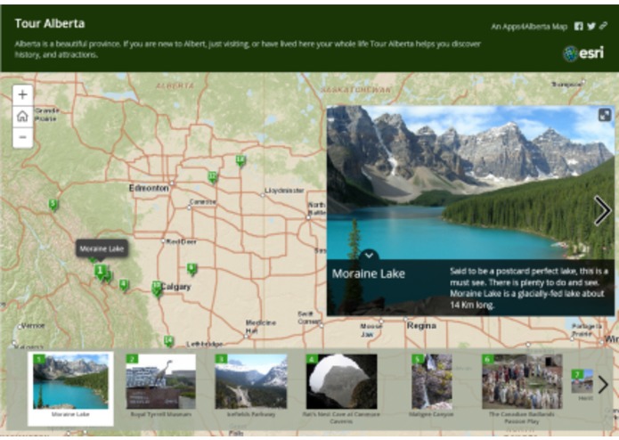 Tour Alberta – screenshot 2