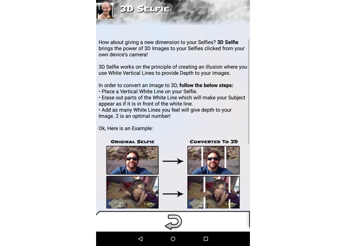 3D Selfie – screenshot 4