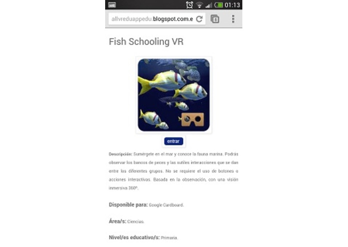All VR Edu app – screenshot 2