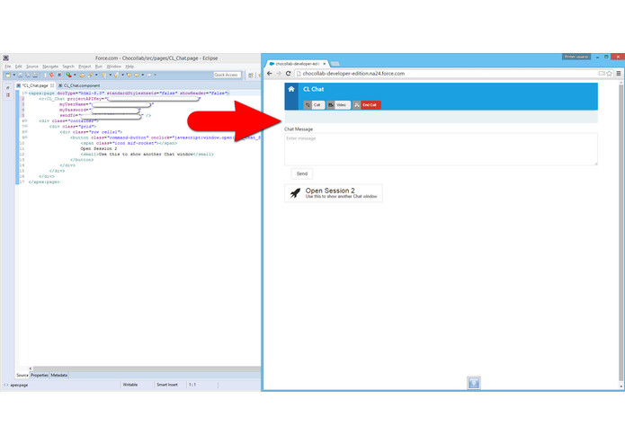 Chocollab – screenshot 1