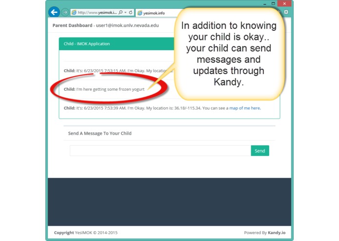 IMOK Powered By Kandy.io - Keeping Children Safe – screenshot 9