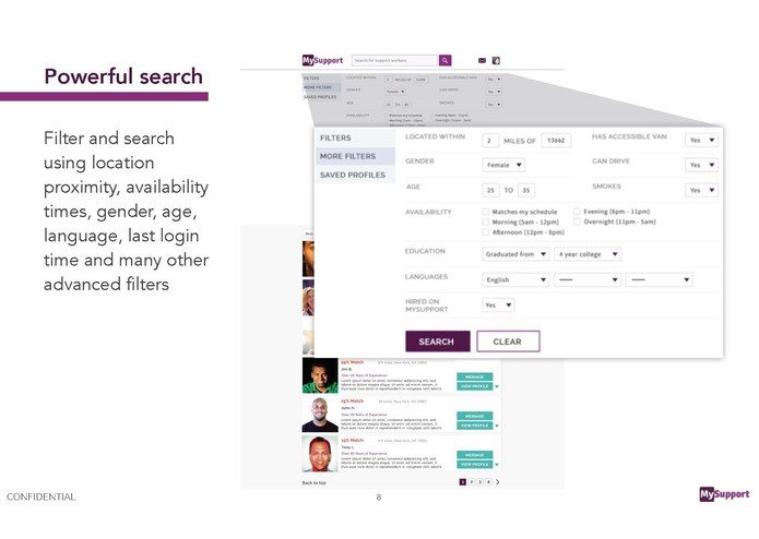 MySupport - The Match.com of Homecare Support – screenshot 4