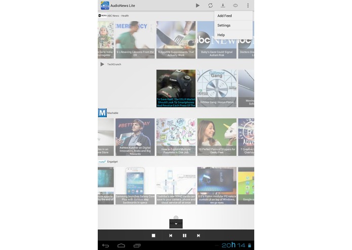 Audio News – screenshot 2